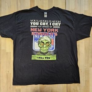 NEW YORK RANGERS ACHMED I KILL YOU  T-SHIRT  XXLARGE 2XL BLACK NHL HOCKEY